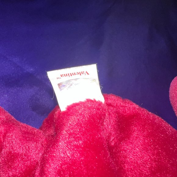 VTG & NWT 📌 TY  Valentina Beanie Baby with ODDITY - Picture 9 of 14